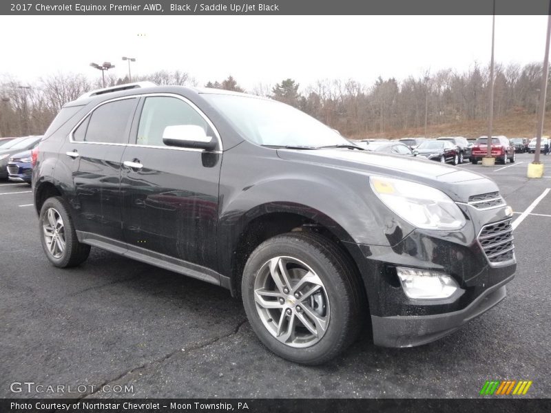 Black / Saddle Up/Jet Black 2017 Chevrolet Equinox Premier AWD