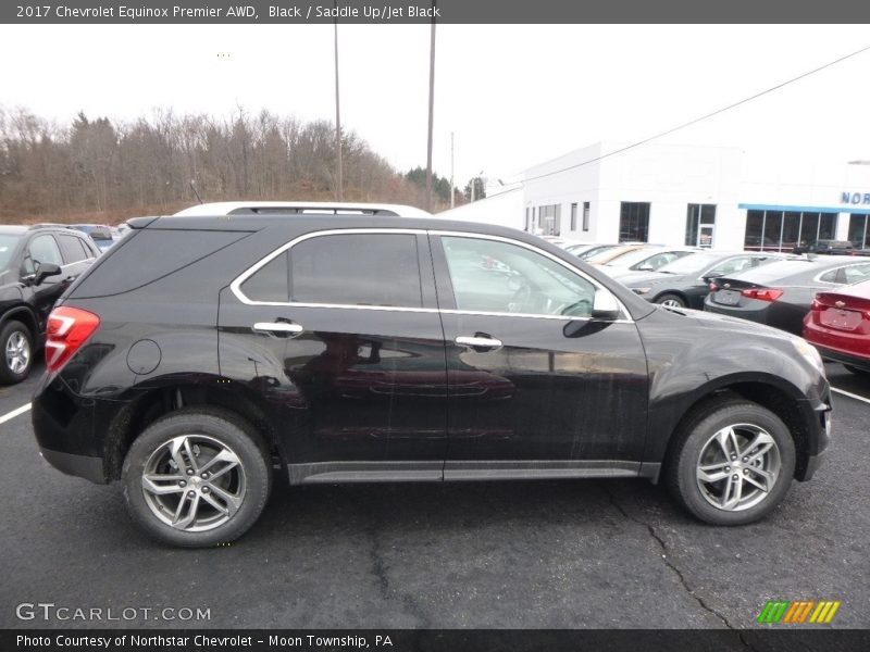 Black / Saddle Up/Jet Black 2017 Chevrolet Equinox Premier AWD
