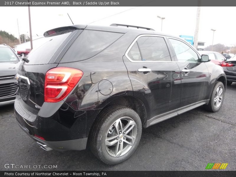 Black / Saddle Up/Jet Black 2017 Chevrolet Equinox Premier AWD