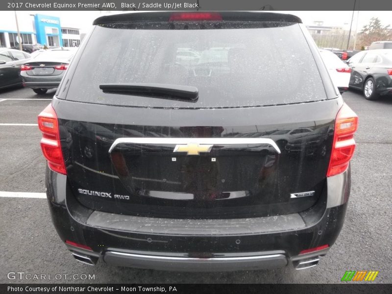 Black / Saddle Up/Jet Black 2017 Chevrolet Equinox Premier AWD