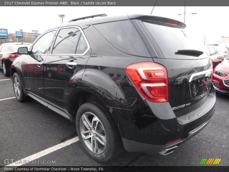 Black / Saddle Up/Jet Black 2017 Chevrolet Equinox Premier AWD