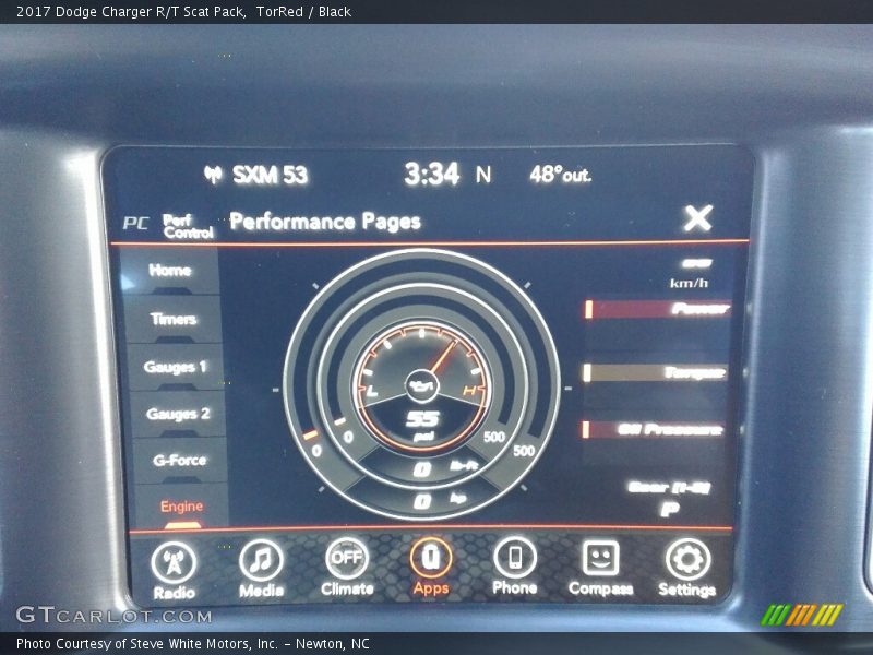 TorRed / Black 2017 Dodge Charger R/T Scat Pack