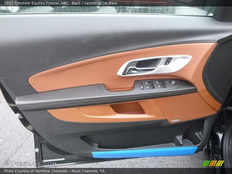 Black / Saddle Up/Jet Black 2017 Chevrolet Equinox Premier AWD