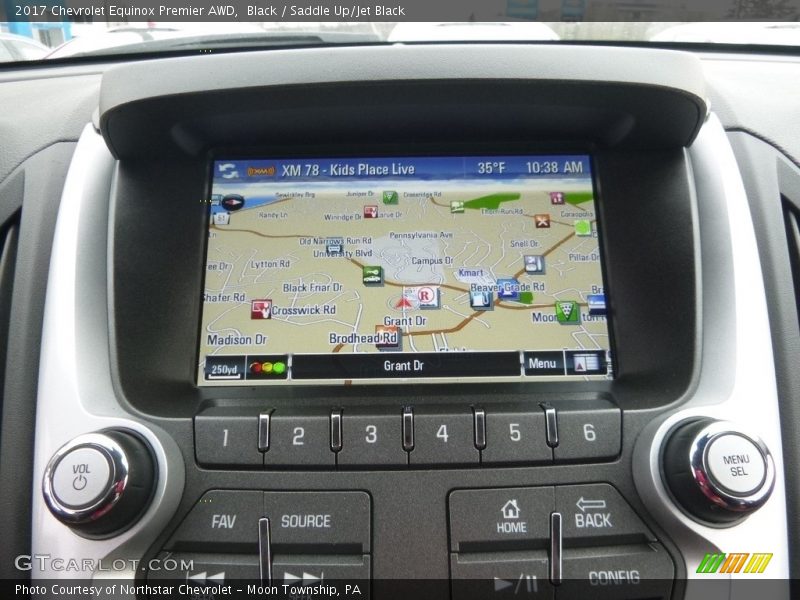 Black / Saddle Up/Jet Black 2017 Chevrolet Equinox Premier AWD