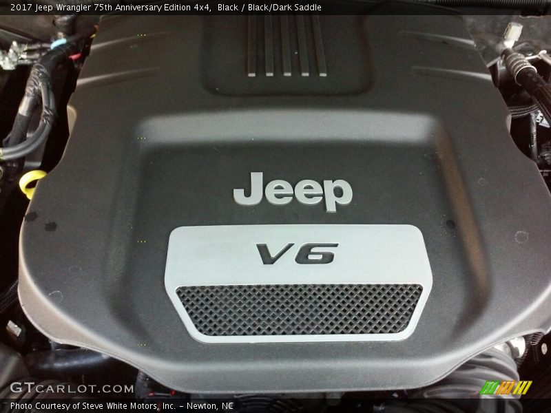 Black / Black/Dark Saddle 2017 Jeep Wrangler 75th Anniversary Edition 4x4