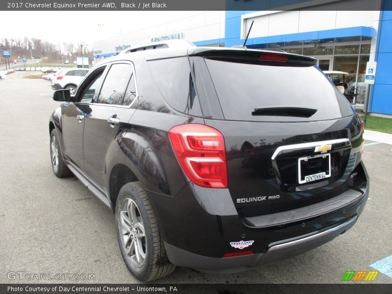 Black / Jet Black 2017 Chevrolet Equinox Premier AWD