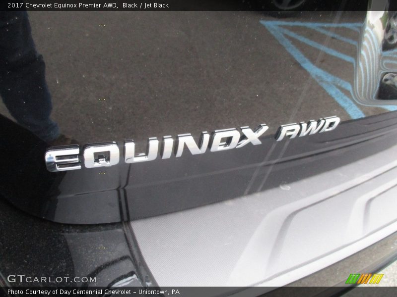 Black / Jet Black 2017 Chevrolet Equinox Premier AWD