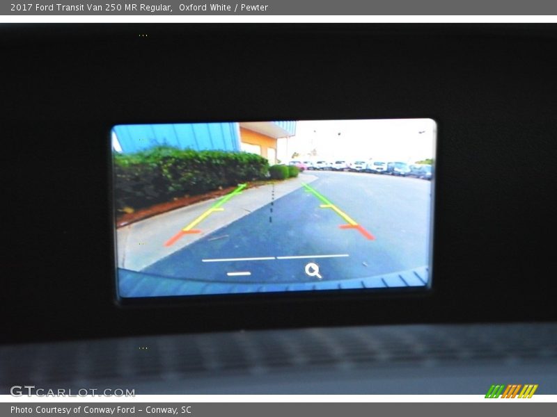 Oxford White / Pewter 2017 Ford Transit Van 250 MR Regular