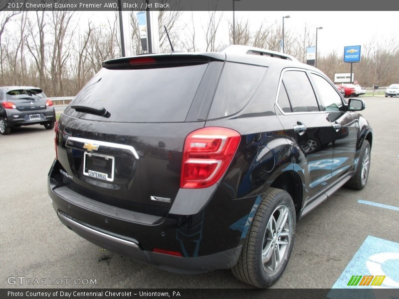 Black / Jet Black 2017 Chevrolet Equinox Premier AWD