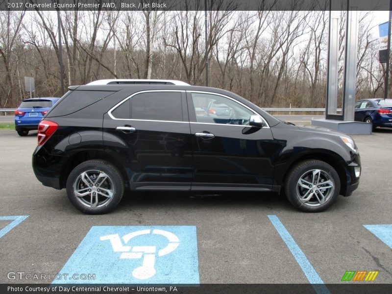Black / Jet Black 2017 Chevrolet Equinox Premier AWD
