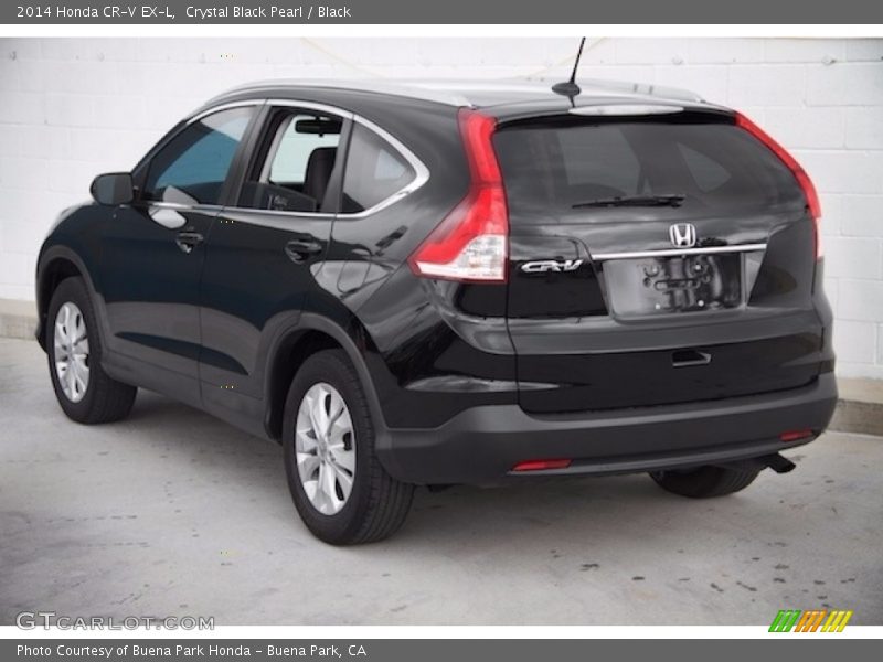 Crystal Black Pearl / Black 2014 Honda CR-V EX-L