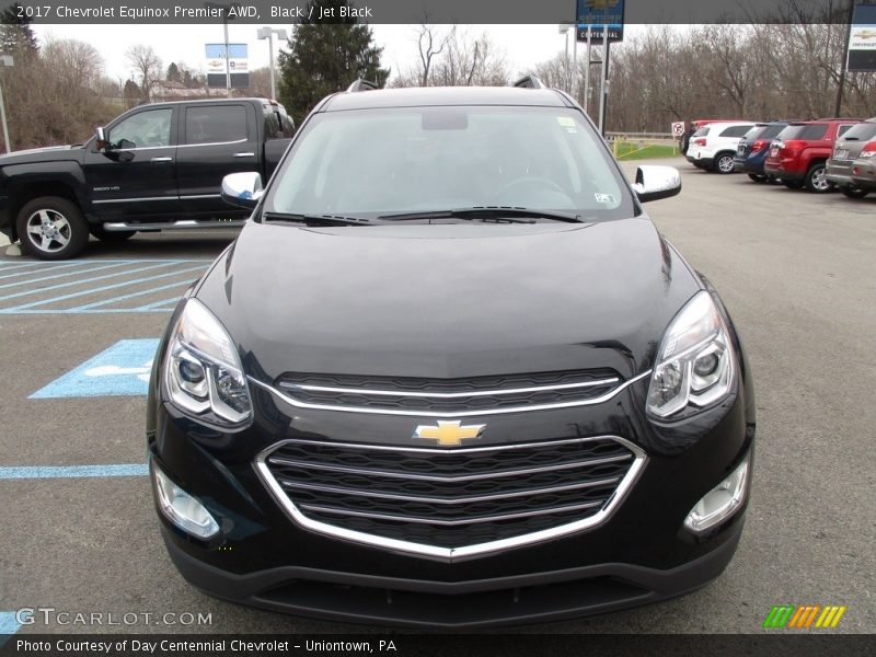 Black / Jet Black 2017 Chevrolet Equinox Premier AWD