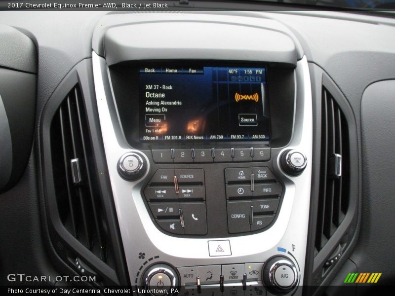 Black / Jet Black 2017 Chevrolet Equinox Premier AWD