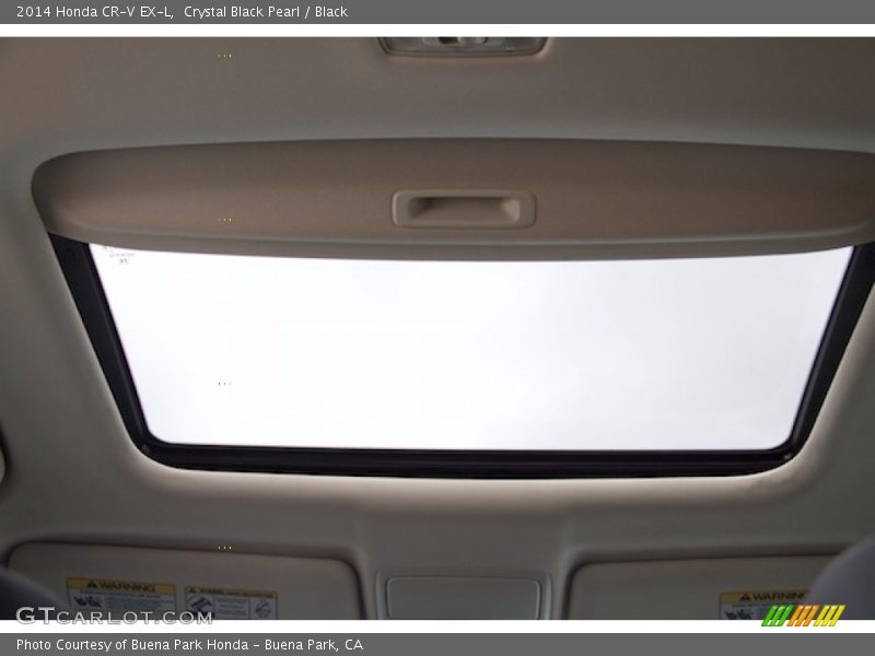 Crystal Black Pearl / Black 2014 Honda CR-V EX-L