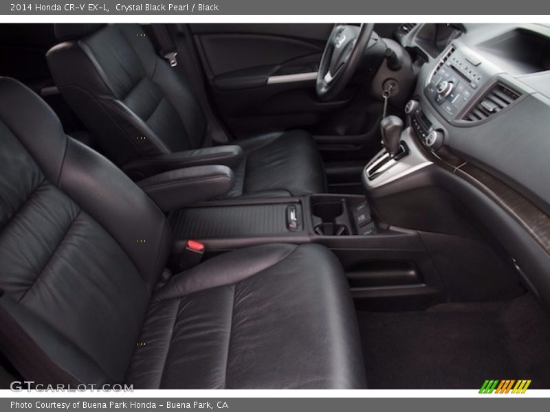 Crystal Black Pearl / Black 2014 Honda CR-V EX-L
