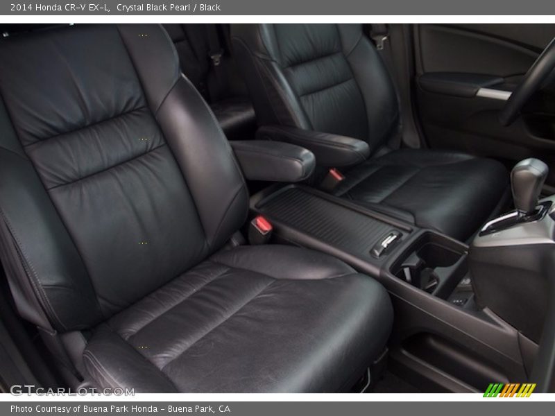 Crystal Black Pearl / Black 2014 Honda CR-V EX-L