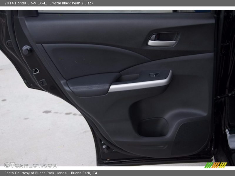 Crystal Black Pearl / Black 2014 Honda CR-V EX-L