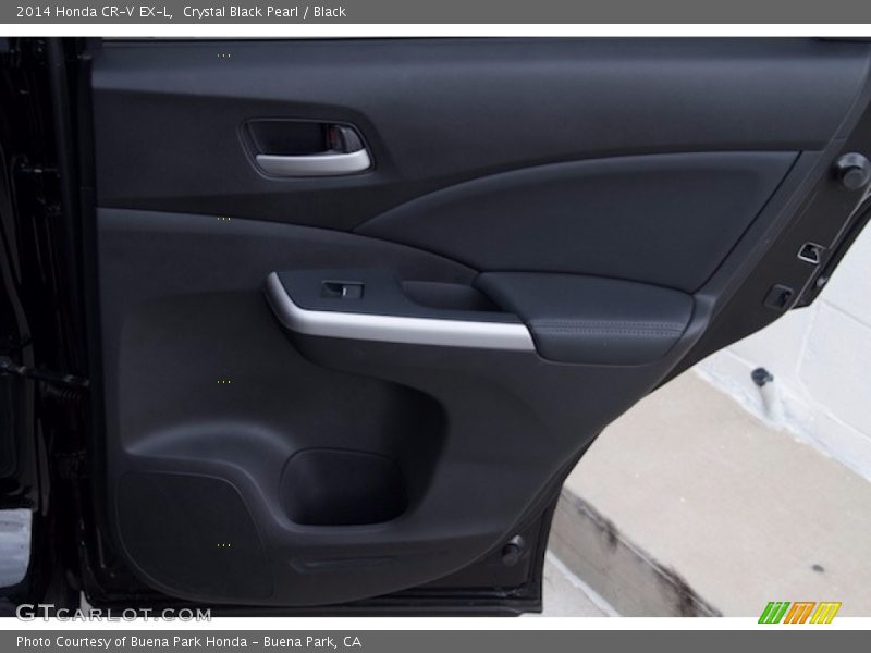 Crystal Black Pearl / Black 2014 Honda CR-V EX-L