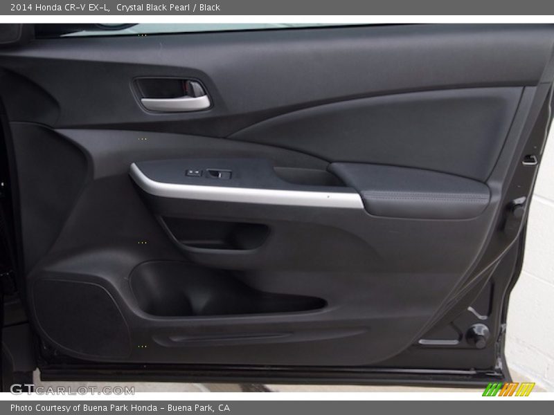 Crystal Black Pearl / Black 2014 Honda CR-V EX-L
