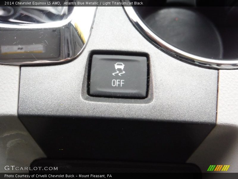 Atlantis Blue Metallic / Light Titanium/Jet Black 2014 Chevrolet Equinox LS AWD