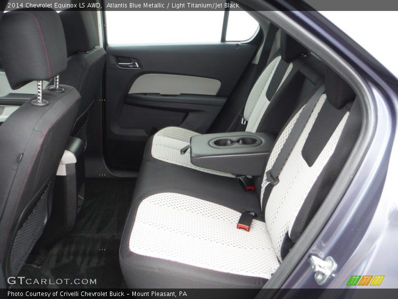 Atlantis Blue Metallic / Light Titanium/Jet Black 2014 Chevrolet Equinox LS AWD