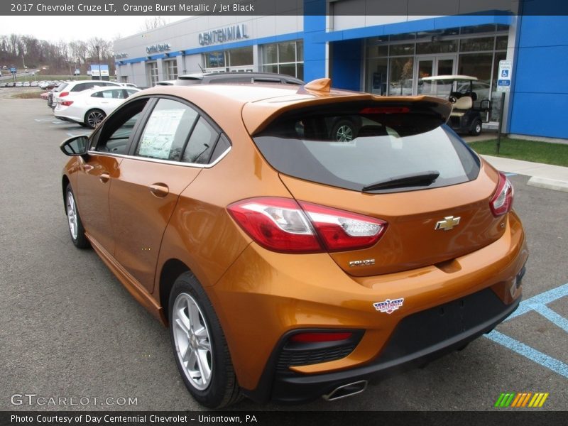 Orange Burst Metallic / Jet Black 2017 Chevrolet Cruze LT