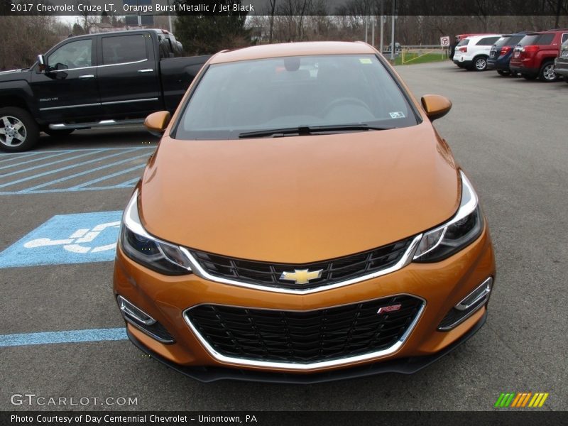 Orange Burst Metallic / Jet Black 2017 Chevrolet Cruze LT