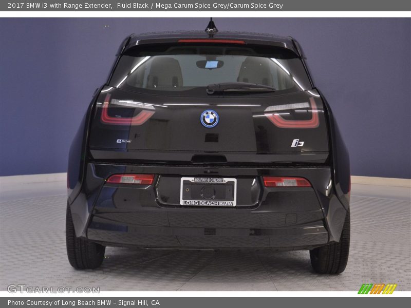 Fluid Black / Mega Carum Spice Grey/Carum Spice Grey 2017 BMW i3 with Range Extender