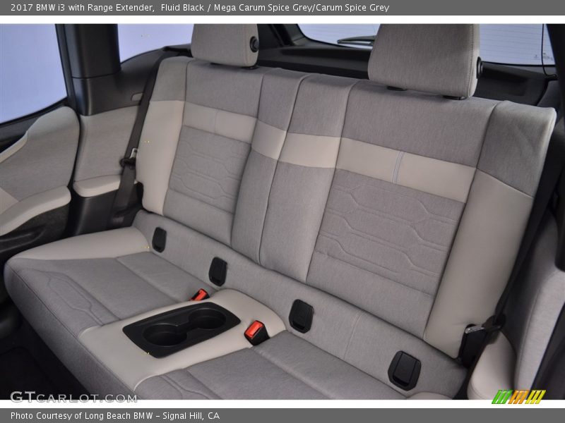Fluid Black / Mega Carum Spice Grey/Carum Spice Grey 2017 BMW i3 with Range Extender
