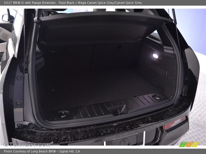 Fluid Black / Mega Carum Spice Grey/Carum Spice Grey 2017 BMW i3 with Range Extender