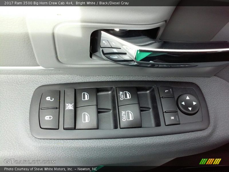 Bright White / Black/Diesel Gray 2017 Ram 3500 Big Horn Crew Cab 4x4