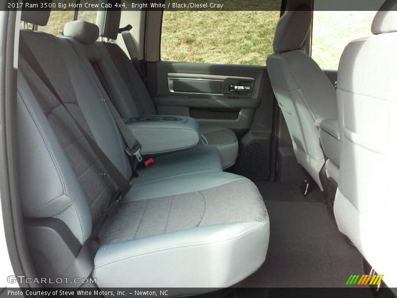 Bright White / Black/Diesel Gray 2017 Ram 3500 Big Horn Crew Cab 4x4