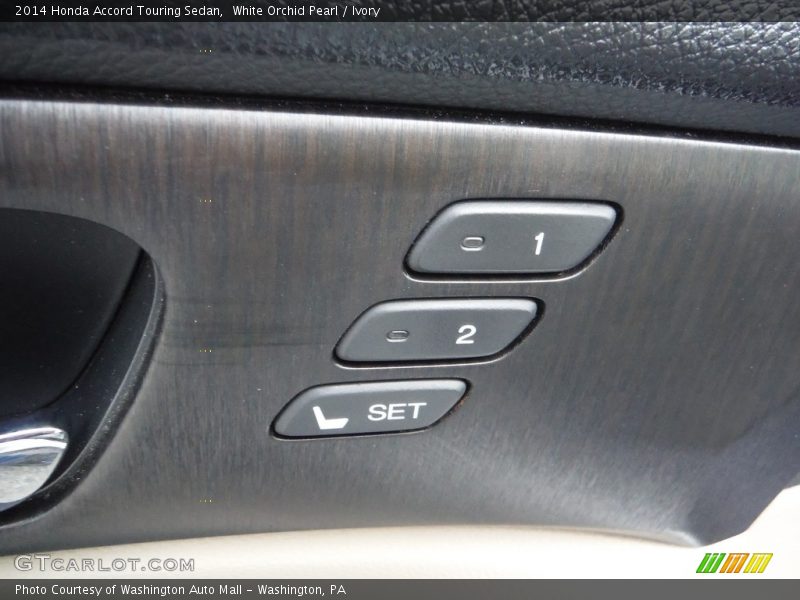White Orchid Pearl / Ivory 2014 Honda Accord Touring Sedan
