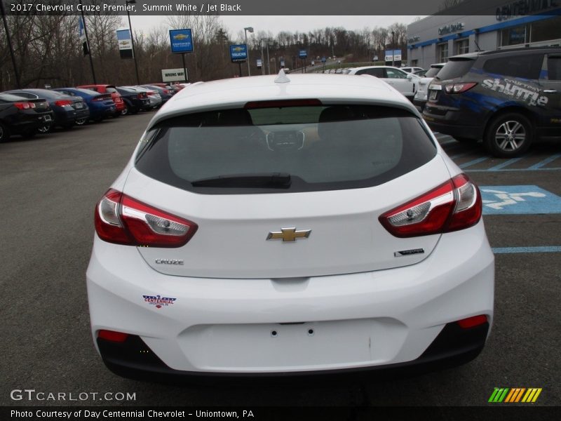 Summit White / Jet Black 2017 Chevrolet Cruze Premier