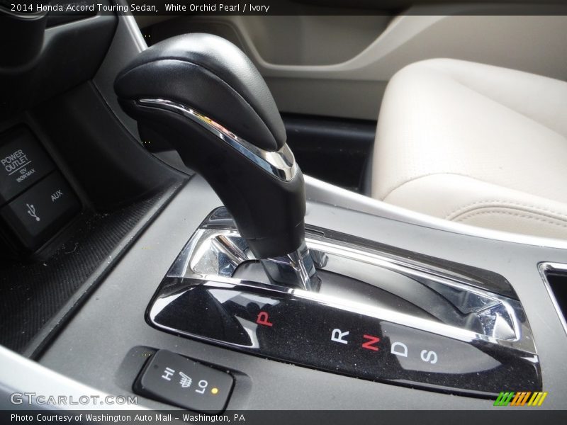 White Orchid Pearl / Ivory 2014 Honda Accord Touring Sedan