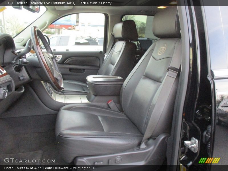 Black Raven / Ebony 2013 Cadillac Escalade ESV Platinum AWD