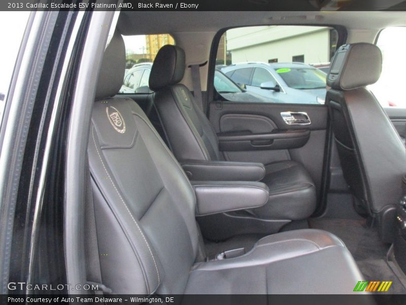 Black Raven / Ebony 2013 Cadillac Escalade ESV Platinum AWD