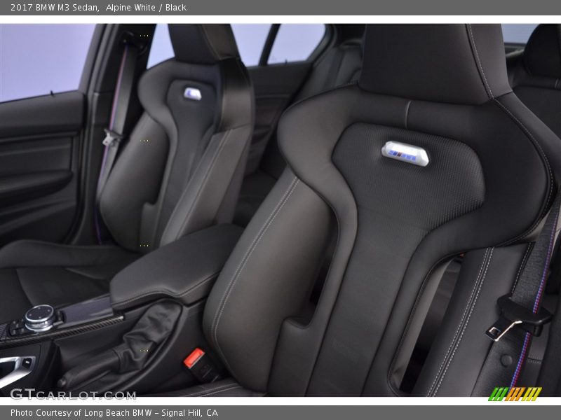 Front Seat of 2017 M3 Sedan