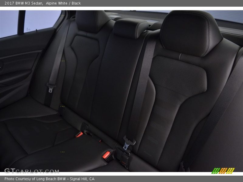 Rear Seat of 2017 M3 Sedan