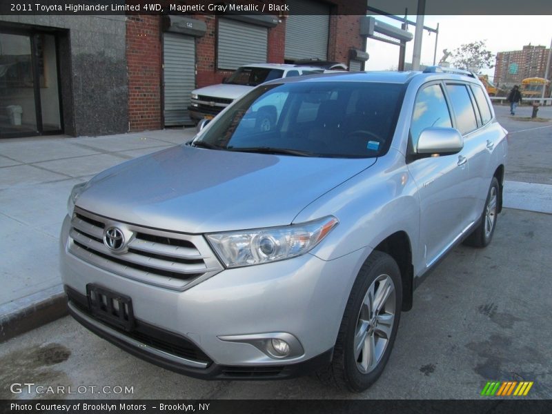 Magnetic Gray Metallic / Black 2011 Toyota Highlander Limited 4WD