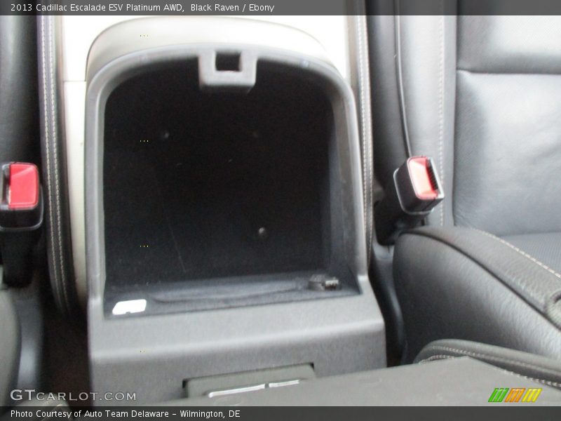 Black Raven / Ebony 2013 Cadillac Escalade ESV Platinum AWD
