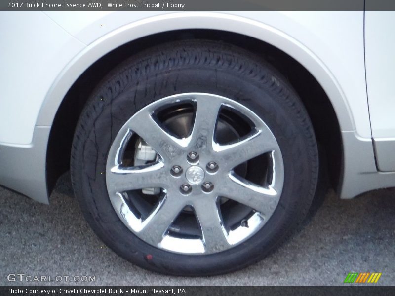 White Frost Tricoat / Ebony 2017 Buick Encore Essence AWD