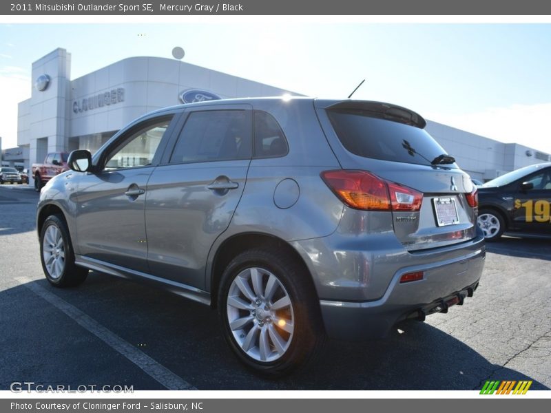 Mercury Gray / Black 2011 Mitsubishi Outlander Sport SE