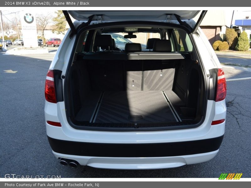 Alpine White / Black 2014 BMW X3 xDrive28i