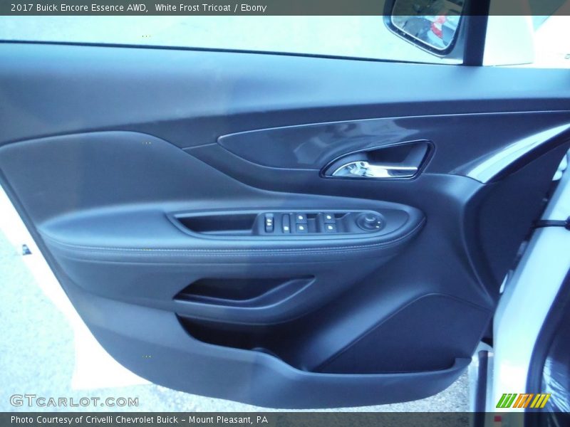 White Frost Tricoat / Ebony 2017 Buick Encore Essence AWD