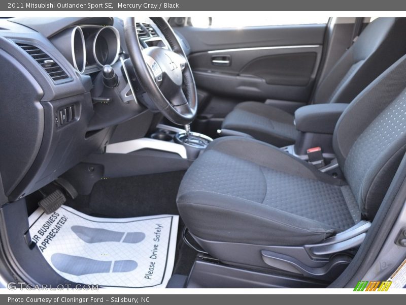 Mercury Gray / Black 2011 Mitsubishi Outlander Sport SE
