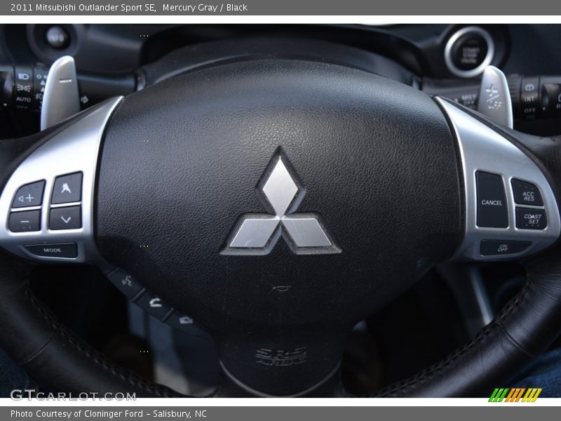 Mercury Gray / Black 2011 Mitsubishi Outlander Sport SE