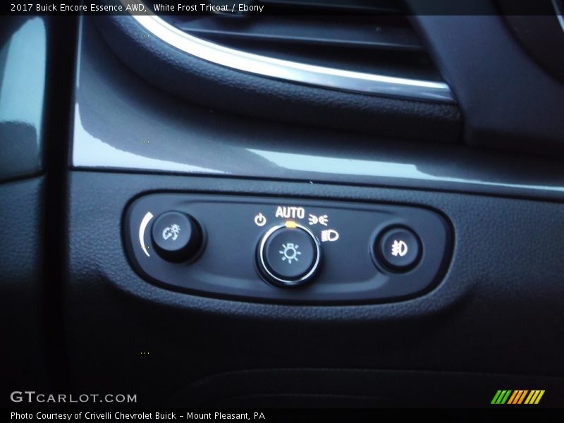 White Frost Tricoat / Ebony 2017 Buick Encore Essence AWD