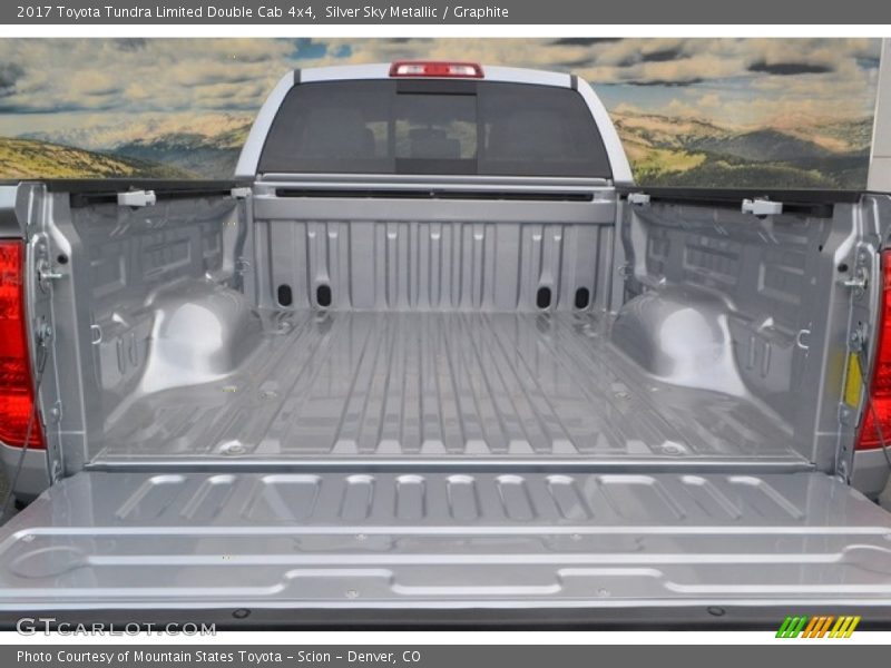 Silver Sky Metallic / Graphite 2017 Toyota Tundra Limited Double Cab 4x4