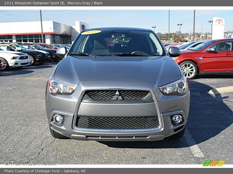 Mercury Gray / Black 2011 Mitsubishi Outlander Sport SE